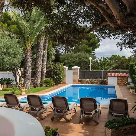 Вилла 4 Bedroom Villa, Pool, 500m To Beach, Cala En Blanes *